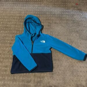 North face zip up fleece